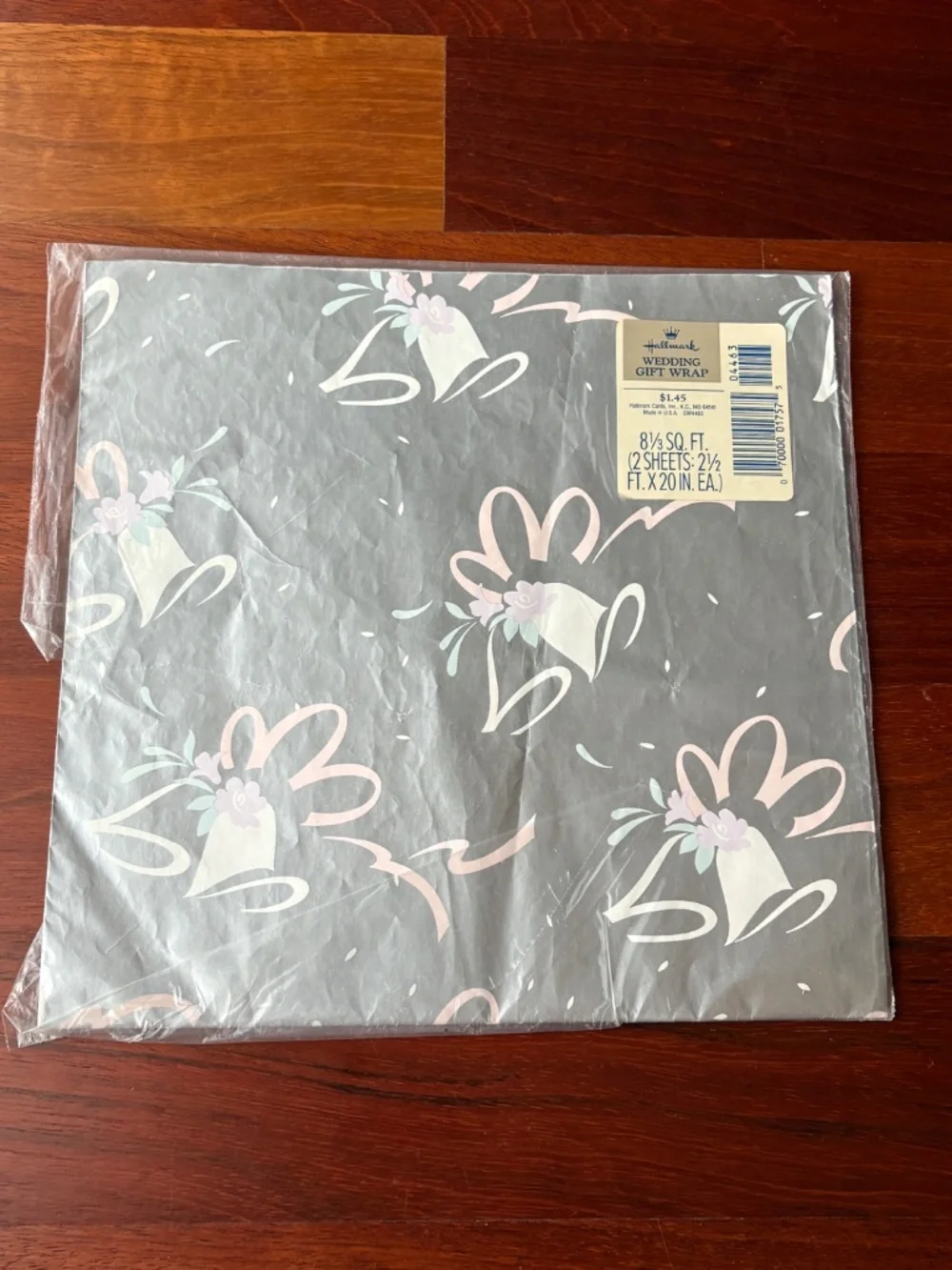 Vintage Hallmark and Gibson Wedding & Bridal Shower Gift Wrap Paper